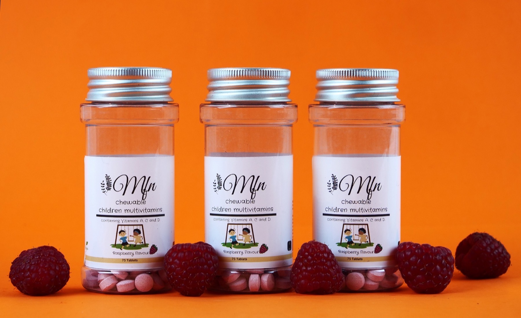 Jars of Mundo Fit Natural chewable children's multivitamins